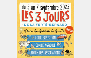 Forum des associations aux 3 jours de la Ferté 